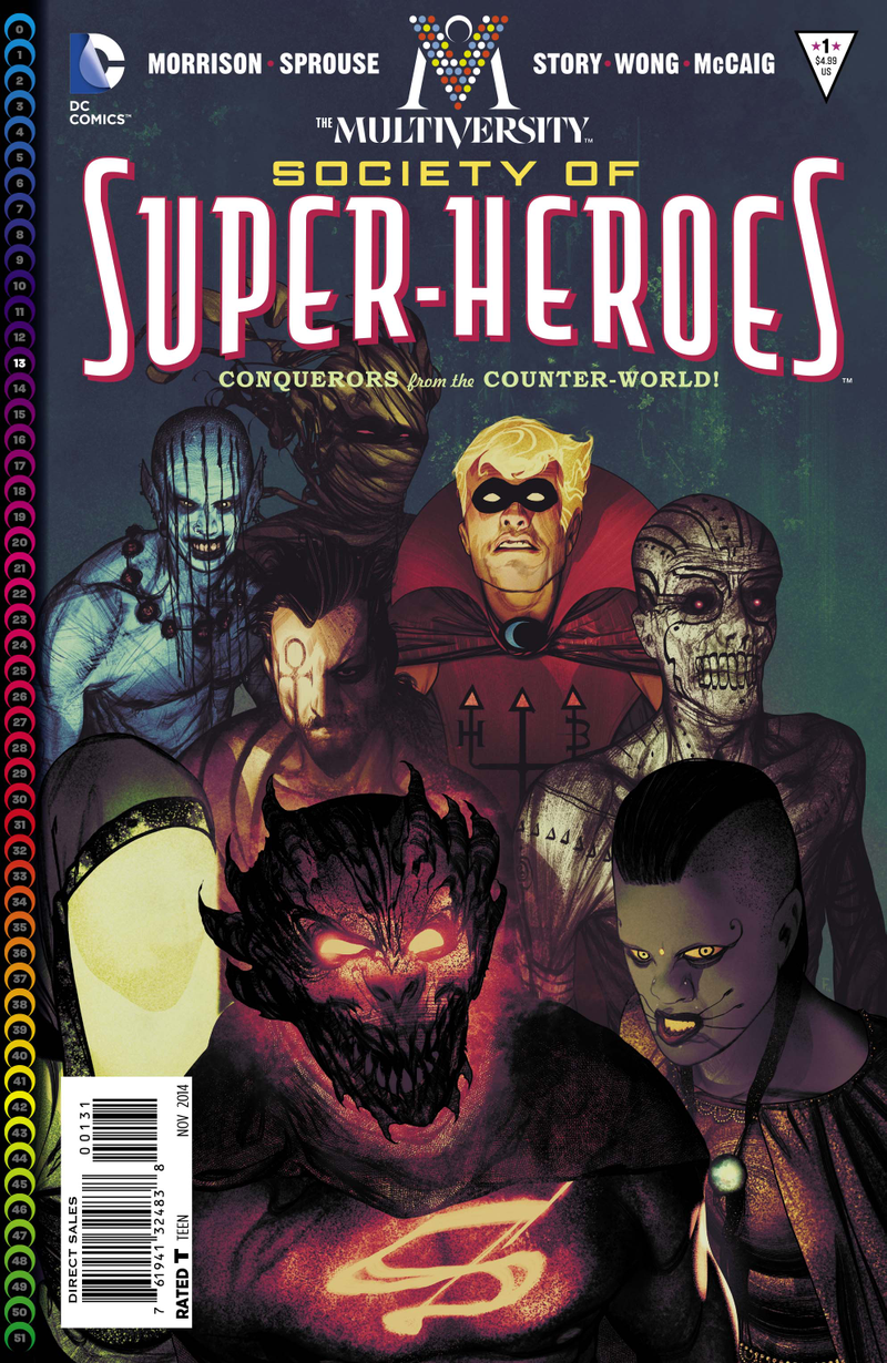 Illustration for article titled ​Grant Morrison's The Multiversity Remixes What Makes DC Comics Great